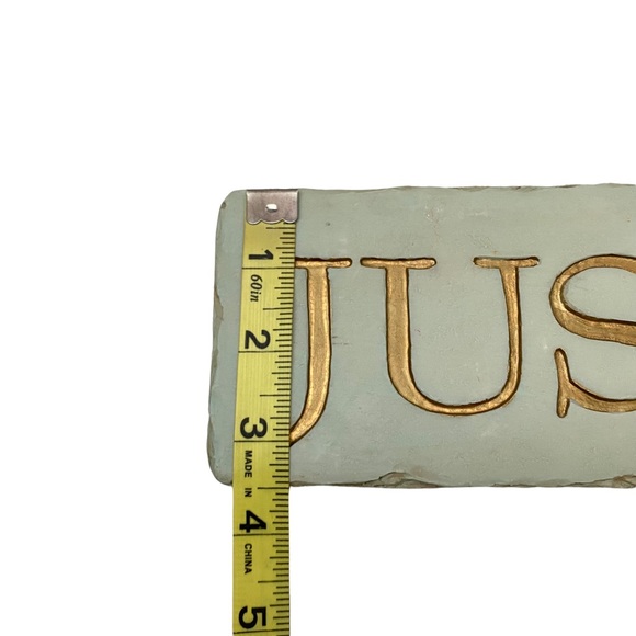 Amscan Grassland Road Resin Sign Just Chill Decorative Wall Accents NWT - Picture 7 of 8